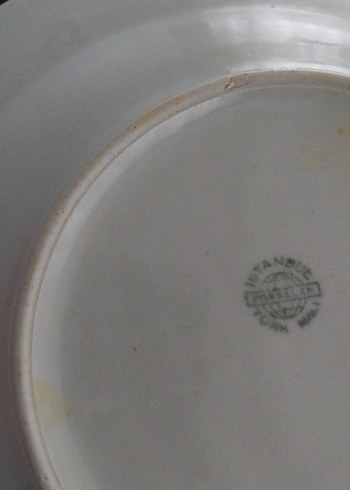 Pastel Çiçek Desenli Beyaz Tabak - Görsel 4