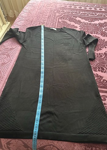 Siyah merserize tunik - Görsel 7