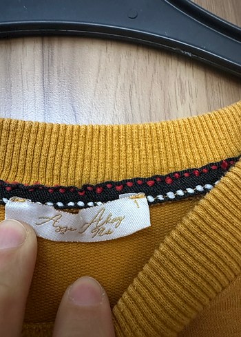 Sarı Uzun Kollu Rahat Kesim Tunik - Görsel 4