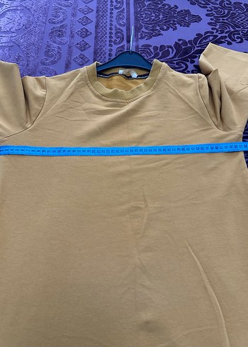 Sarı Uzun Kollu Rahat Kesim Tunik - Görsel 6