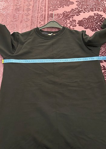 Siyah Uzun Kollu Salaş Kadın Tunik - Görsel 6