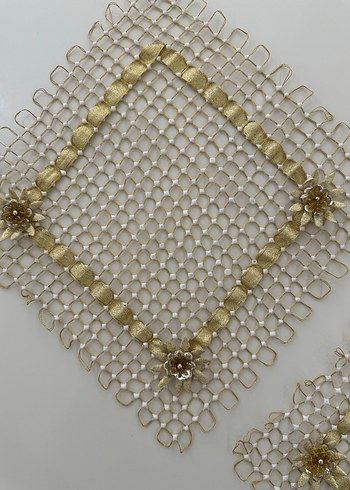 Tutkal ile elde kasnakta yapılan salon takımı - Görsel 5