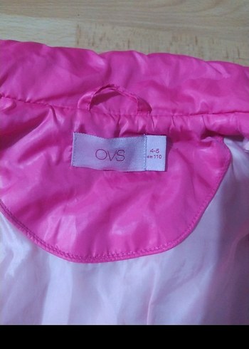 Kız Çocuk Pembe Fermuarlı Yelek - Görsel 6