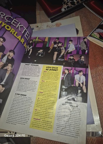 kpop blackpınk ve bts posterler - Görsel 9