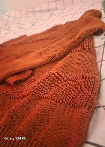 Kahverengi Kadın Triko Kazak - Görsel 2