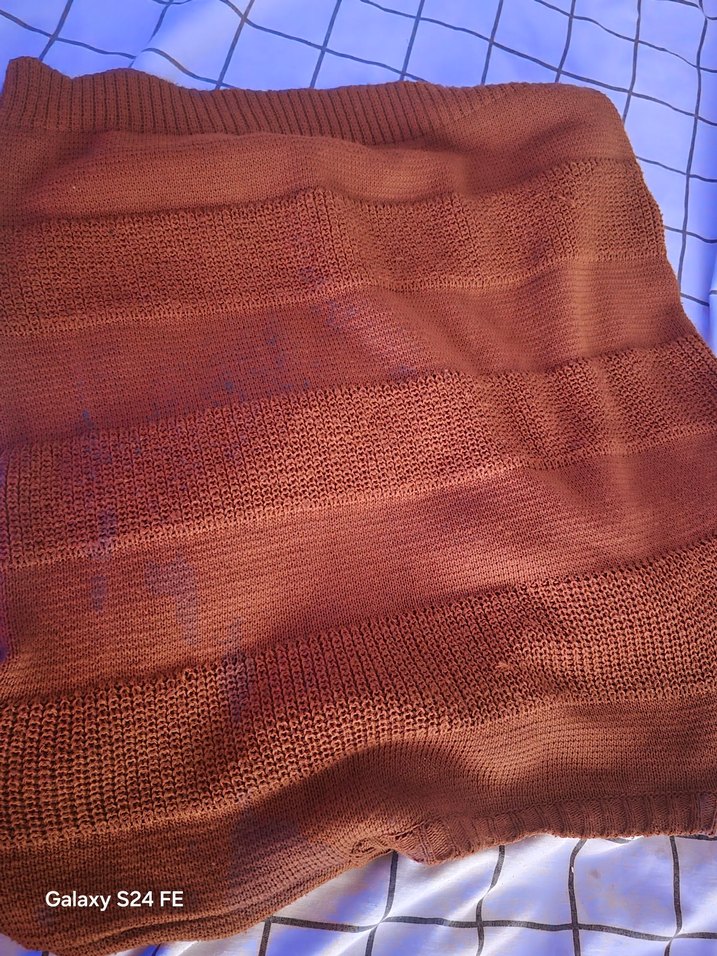 Kahverengi Kadın Triko Kazak - Görsel 5