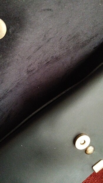 Siyah deri çanta - Görsel 5