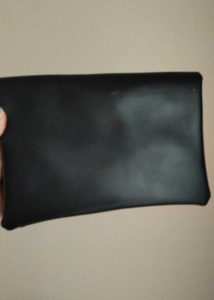 Siyah deri çanta - Görsel 2