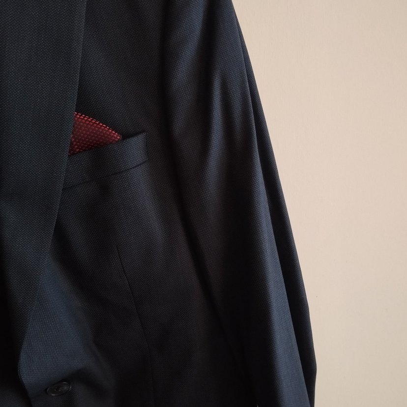 Koyu Lacivert Modern Klasik Erkek Takım Elbise - Görsel 3