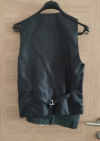 Düğmeli Yeşil Erkek Takım Elbise - Görsel 7