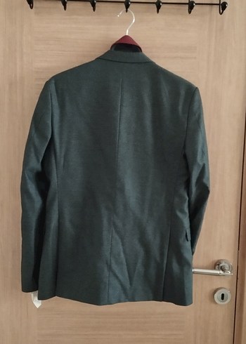 Düğmeli Yeşil Erkek Takım Elbise - Görsel 10