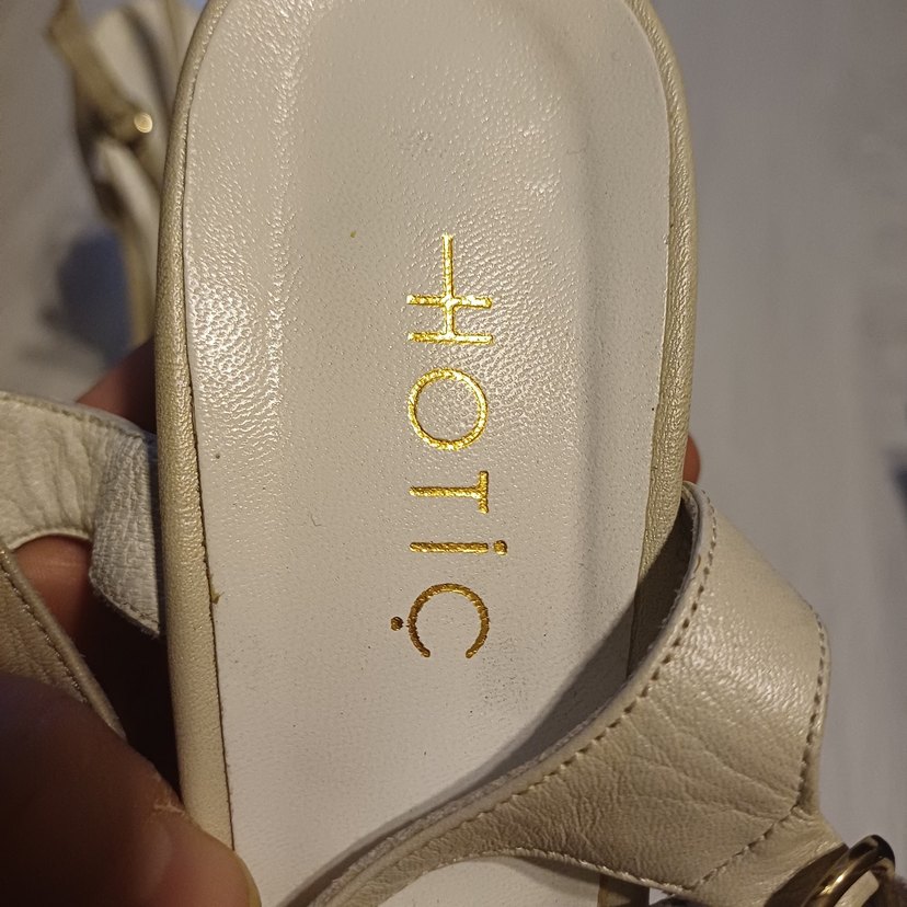 Bej Platform Topuklu Kadın Abiye Ayakkabı - Görsel 2