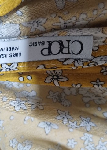 Sarı Düğmeli Uzun Bohem Elbise - Görsel 5