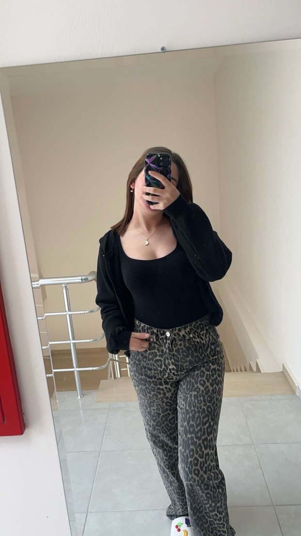 Zebra Desenli pantolon - Görsel 4