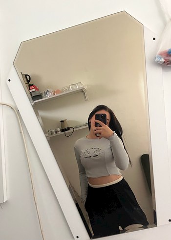 Beyaz Straplez Crop Top - Görsel 2