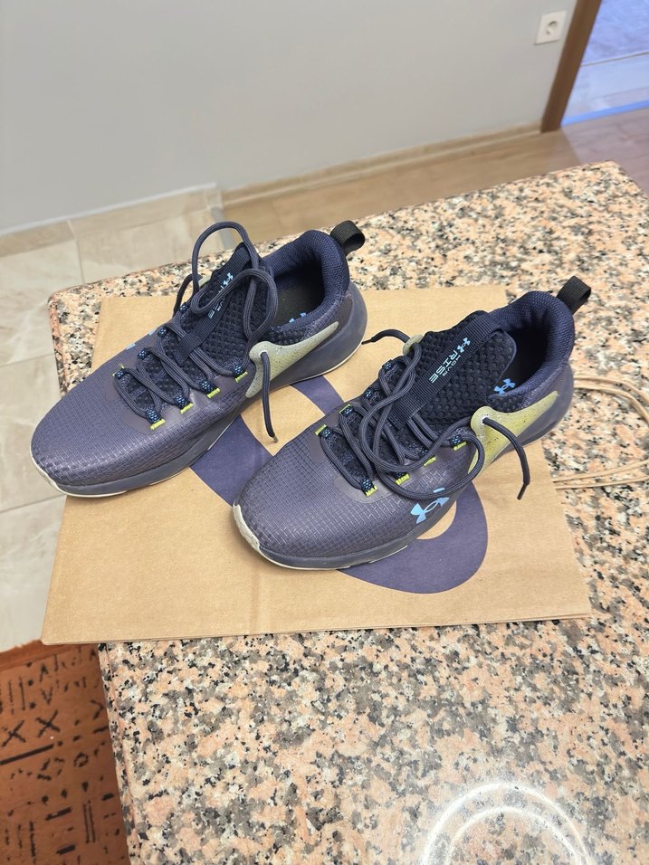 Mavi Under Armour Erkek Koşu Ayakkabısı - Görsel 2