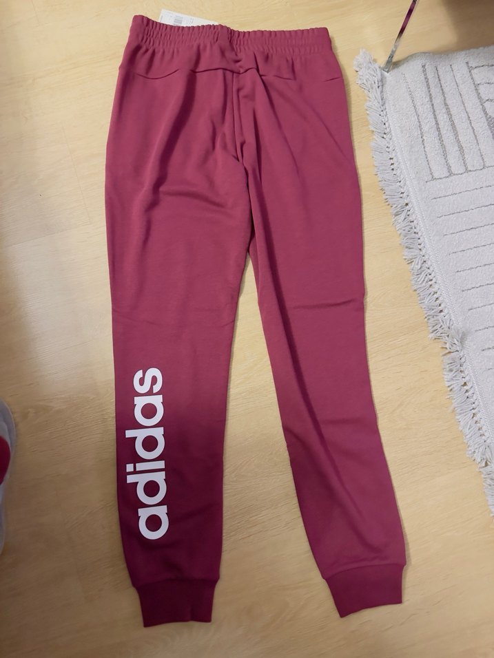 Bordo Adidas Kadın Eşofman Altı - Görsel 3