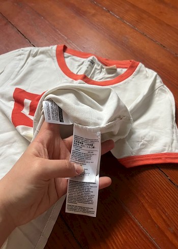 Levi's Kız Çocuk Kısa Kollu Beyaz Tişört - Görsel 4