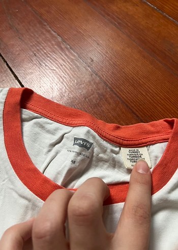 Levi's Kız Çocuk Kısa Kollu Beyaz Tişört - Görsel 3