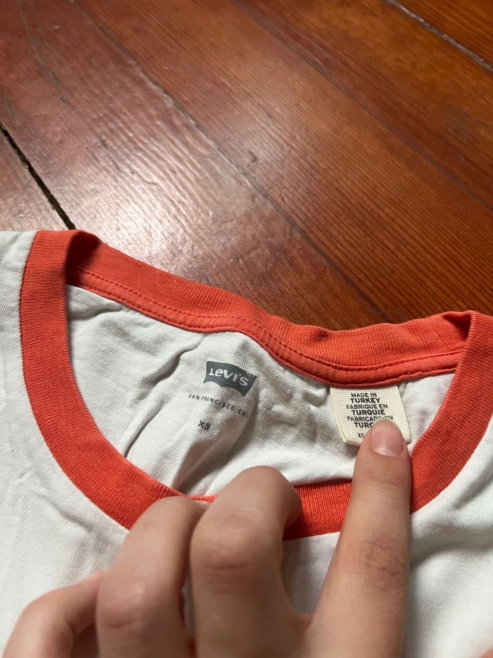 Levi's Kız Çocuk Kısa Kollu Beyaz Tişört - Görsel 3