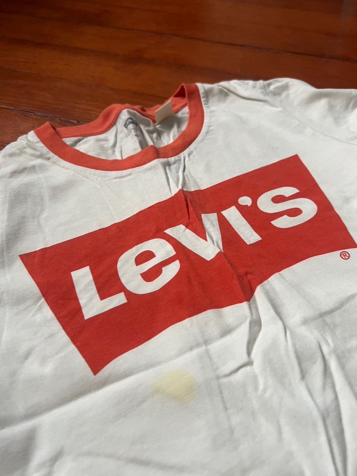 Levi's Kız Çocuk Kısa Kollu Beyaz Tişört - Görsel 5