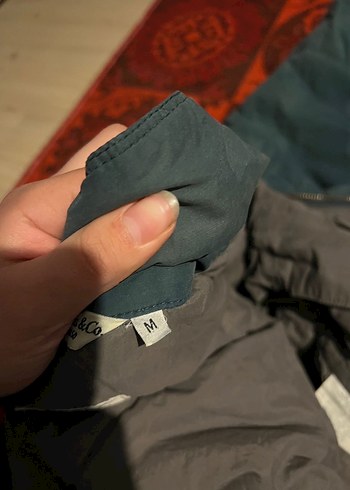 Gri Düğmeli Erkek Midi Mont - Görsel 4