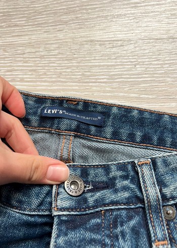 Erkek Mavi Rahat Kesim Kot Pantolon - Görsel 3