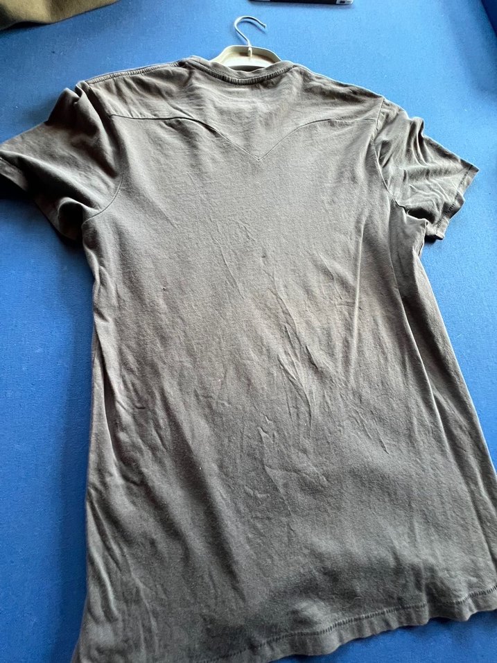 Gri Baskılı Erkek Kısa Kollu Tişört - Görsel 2