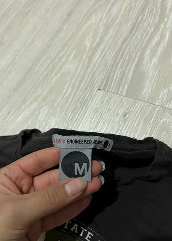 Siyah Baskılı Erkek Tişört - Görsel 3