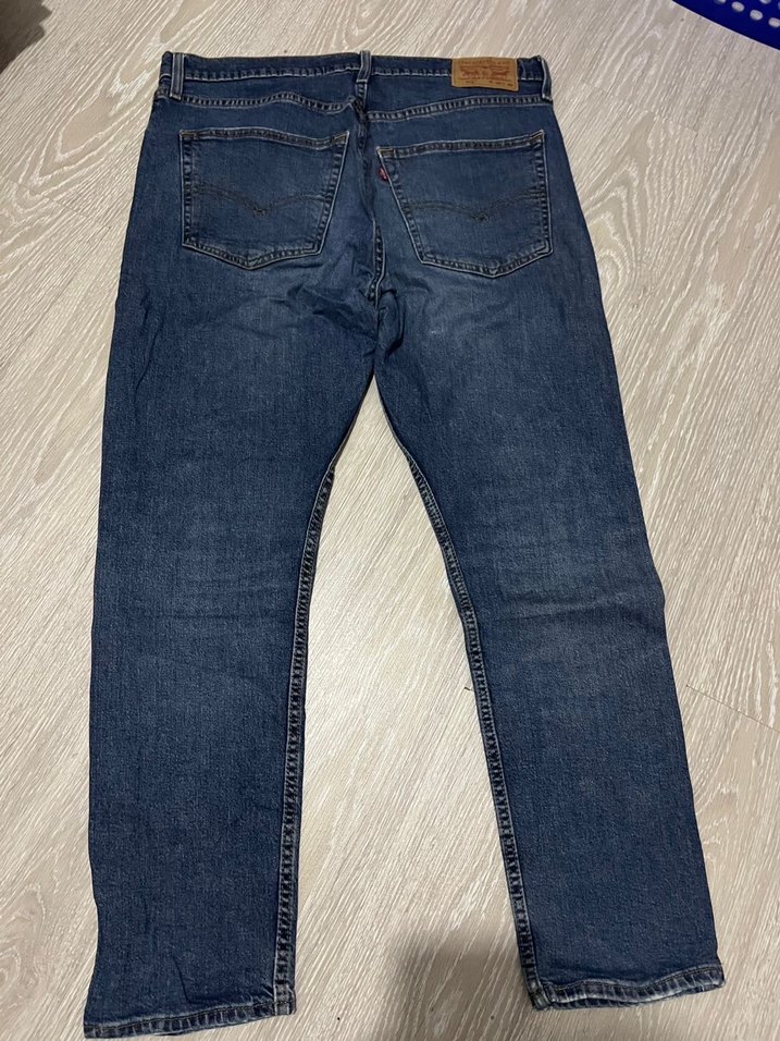 Gri Yırtık Detaylı Erkek Kot Pantolon - Görsel 2