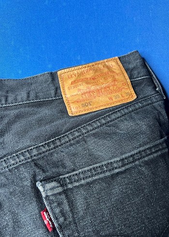 Siyah Bol Kesim Erkek Denim Pantolon - Görsel 3