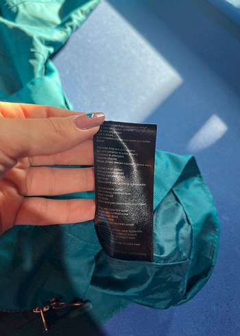 Düğmeli Turkuaz Kadın Ceket - Görsel 4