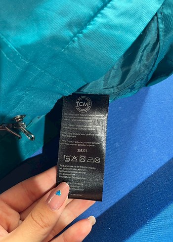 Düğmeli Turkuaz Kadın Ceket - Görsel 5