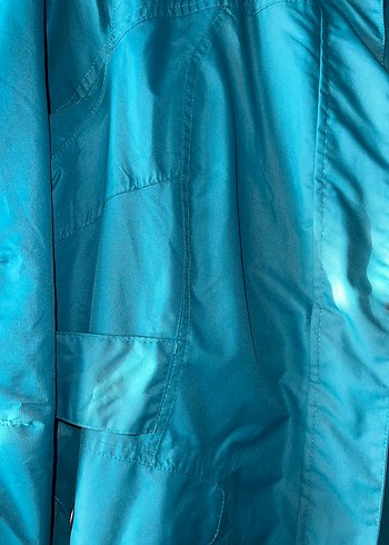 Düğmeli Turkuaz Kadın Ceket - Görsel 3