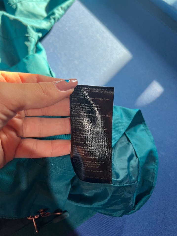 Düğmeli Turkuaz Kadın Ceket - Görsel 4