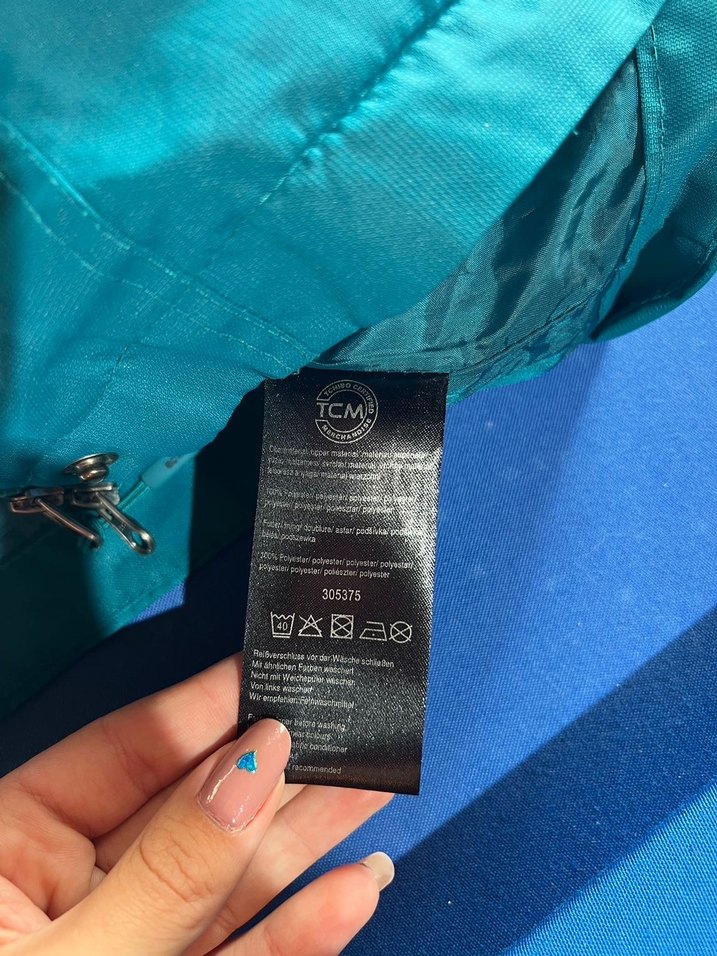 Düğmeli Turkuaz Kadın Ceket - Görsel 5