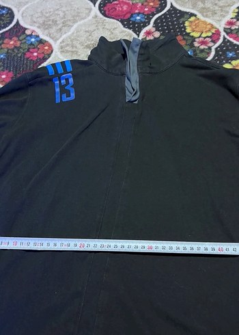 Siyah Fermuarlı Erkek Sweatshirt - Görsel 8