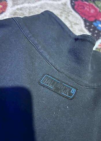 Siyah Fermuarlı Erkek Sweatshirt - Görsel 6