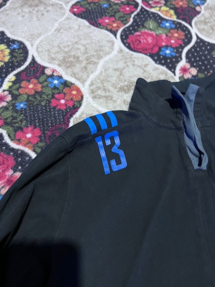 Siyah Fermuarlı Erkek Sweatshirt - Görsel 5