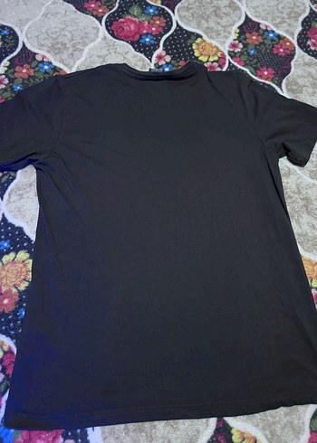 Champion Baskılı Siyah Erkek Tişört - Görsel 2