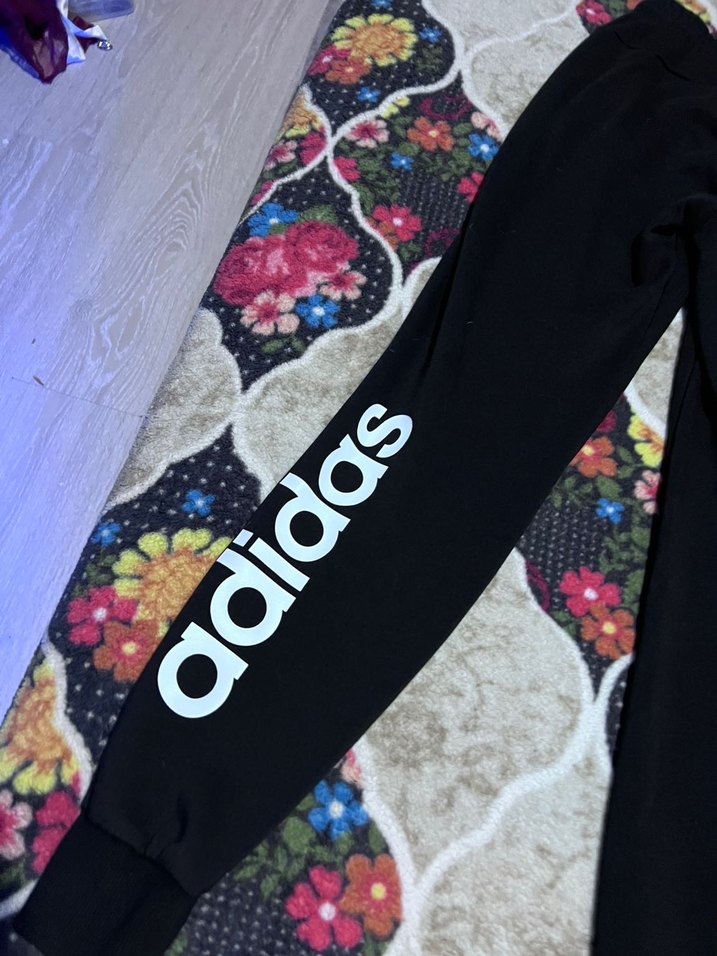 Kadın Siyah Adidas Spor Eşofman Altı - Görsel 4