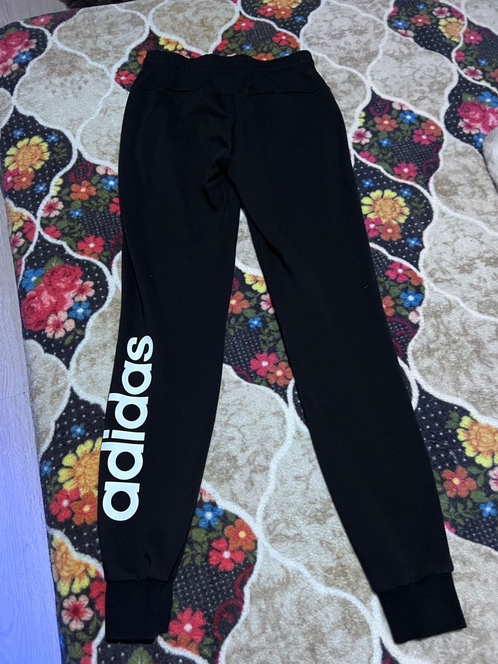 Kadın Siyah Adidas Spor Eşofman Altı - Görsel 2