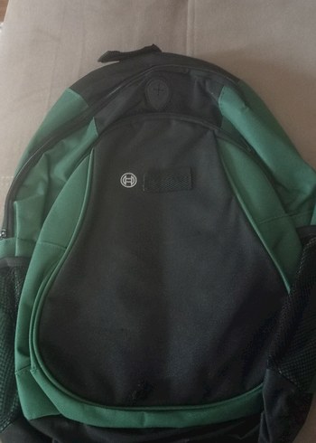 Fermuarlı Yeşil Biker Sırt Çantası - Görsel 4