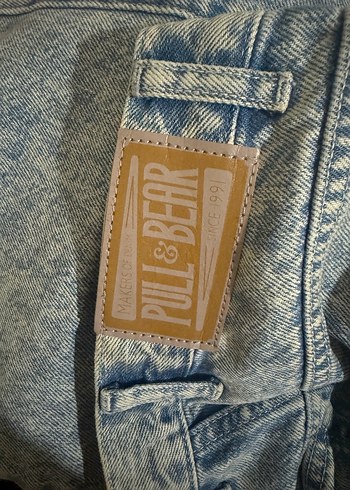 36 Beden mavi Renk pull and bear jean