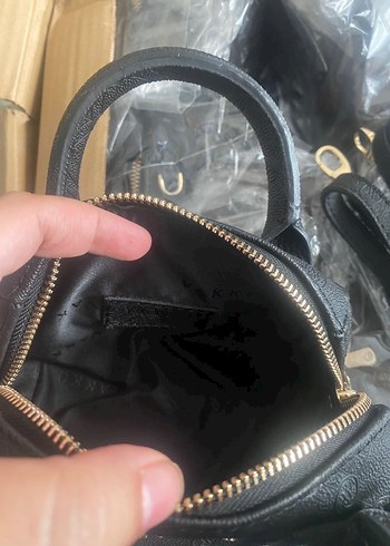 Beden siyah Renk Vakko mini speedy çanta