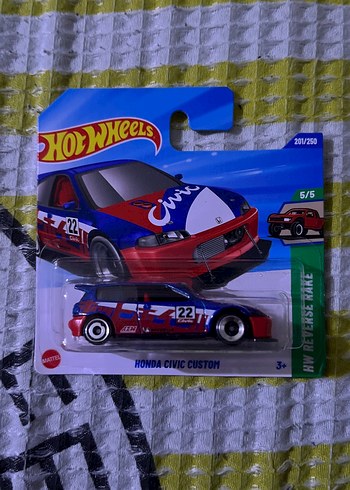 Hot Wheels Mavi Honda Civic Oyuncak Araba