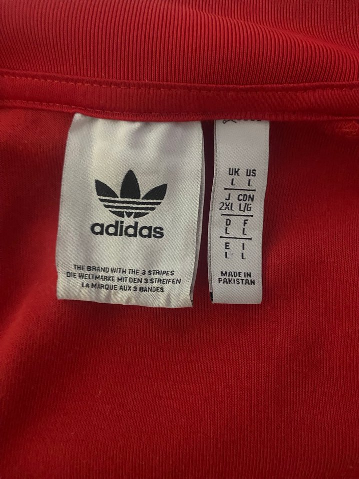 Kırmızı Fermuarlı Erkek Spor Ceket - Görsel 5