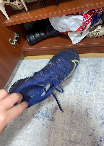 Mavi Erkek Futbol Ayakkabısı Nike Bağcıklı 38.5 Numara - Görsel 5