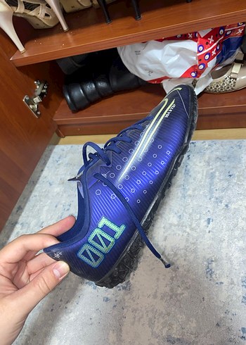 Mavi Erkek Futbol Ayakkabısı Nike Bağcıklı 38.5 Numara - Görsel 4