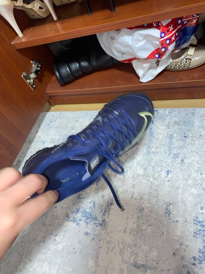 Mavi Erkek Futbol Ayakkabısı Nike Bağcıklı 38.5 Numara - Görsel 5